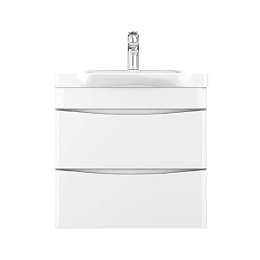 Тумба с раковиной AM.PM Like 65 белый глянец подвесная