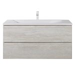 Тумба с раковиной Cezares Molveno 100 Legno Bianco Тумба с раковиной Cezares Molveno 100 Legno Bianco