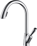 Смеситель D&K Venice Baciano DA1032541 для кухни выдвижной излив хром Смеситель D&K Venice Baciano DA1032541 для кухни выдвижной излив хром